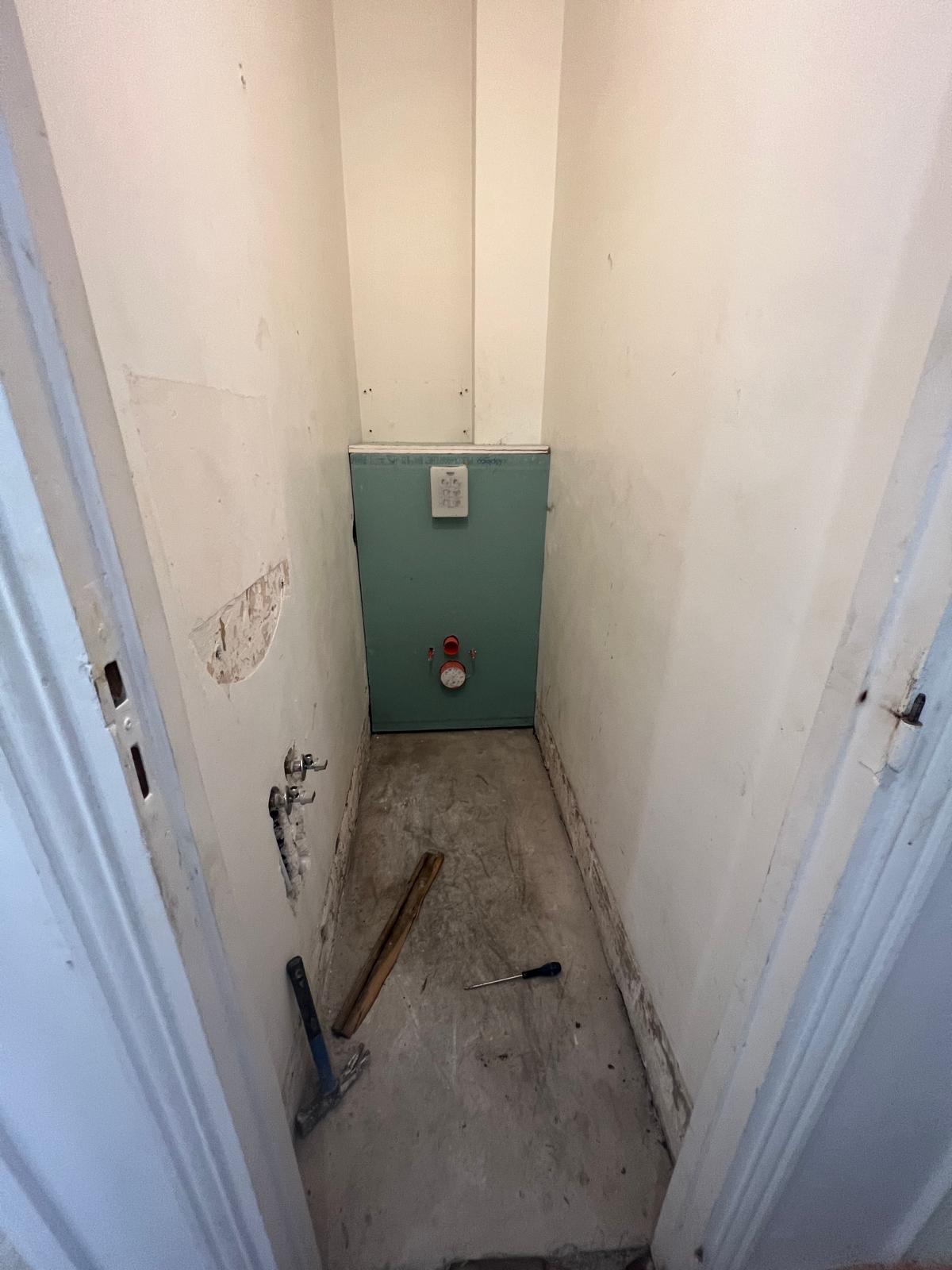 WC avant les travaux